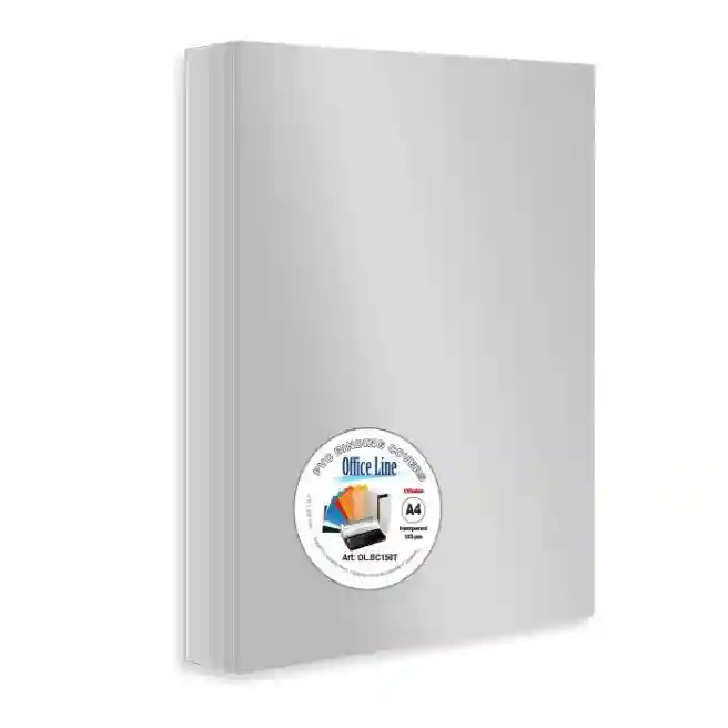 Coperta din plastic p/u copertare OfficeLine, 100 foi, 150mkm, transparenta