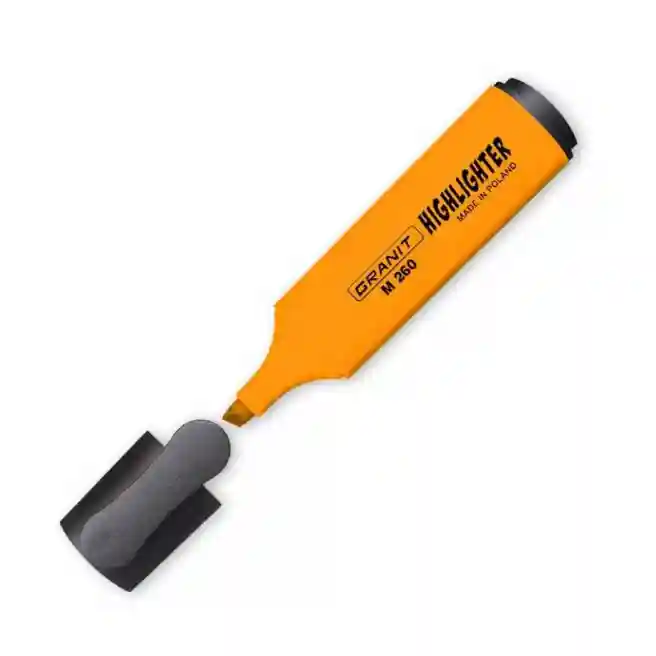 Textmarker GRANIT M260, oranj, (per bucată)