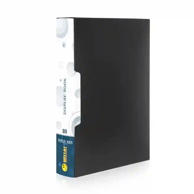 Mapa cu 80 file-uri, A4, HELLO!, neagra