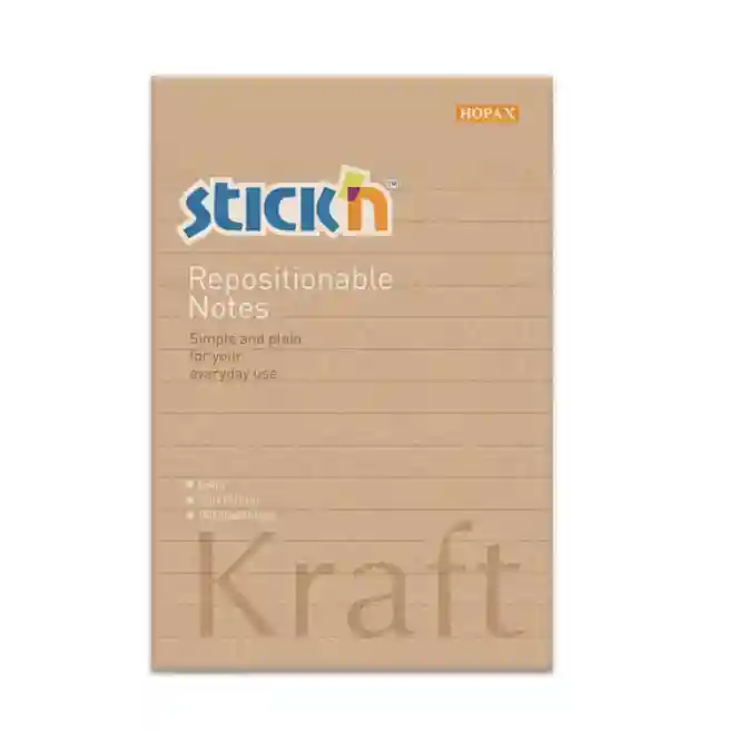 Блок для заметок Kraft 150x101/100л STICK`N 21641