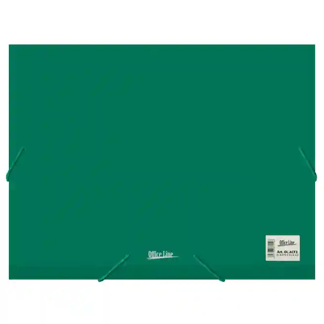 Mapa OfficeLine A3, cu elastici, verde