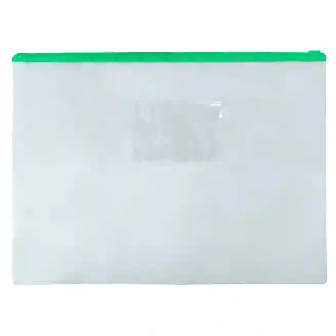 Папка-ZIP A4 OfficeLine, зеленая