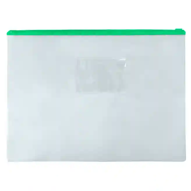 Папка-ZIP A4 OfficeLine, зеленая