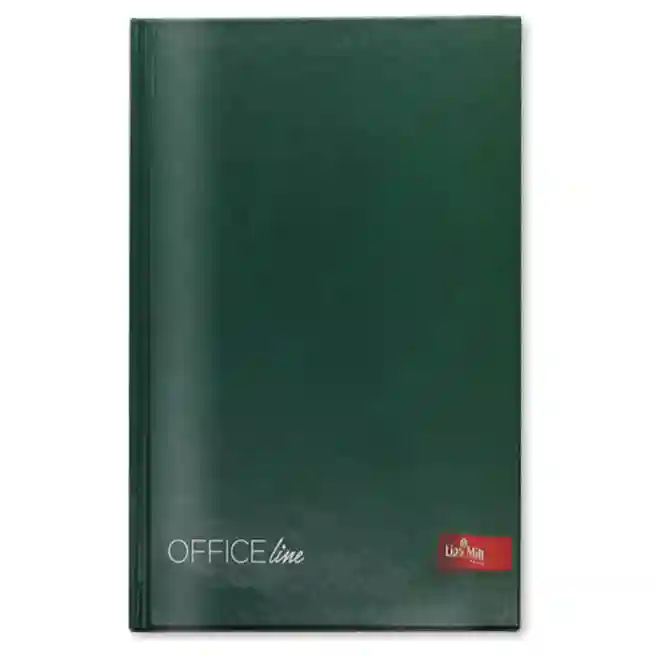 Caiet A5 96 foi, pătrăţele «Office» verde Mar-Mar, copertă tare