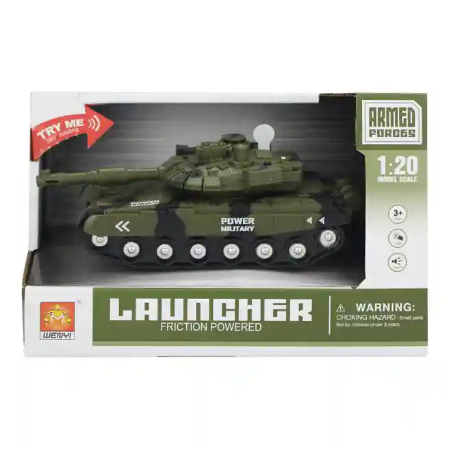 WY Tanc cu inerție 1:20 WY741A (lumini, sunete), cod 36217