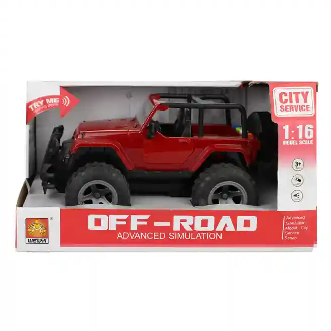 WY Mașină cu inerție 1:16 "Wrangler" (lumini, sunete), cod 36253