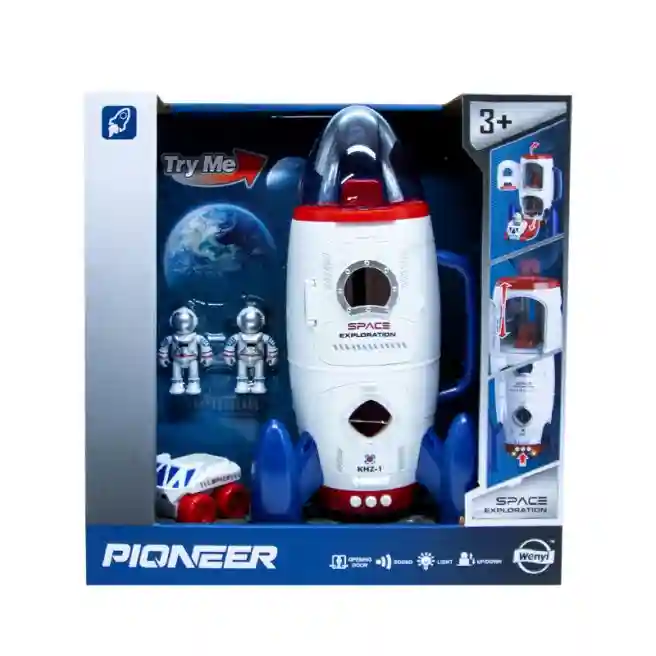 WY Rachetă de explorare a spațiului (cu lumină și sunet), cod 57913