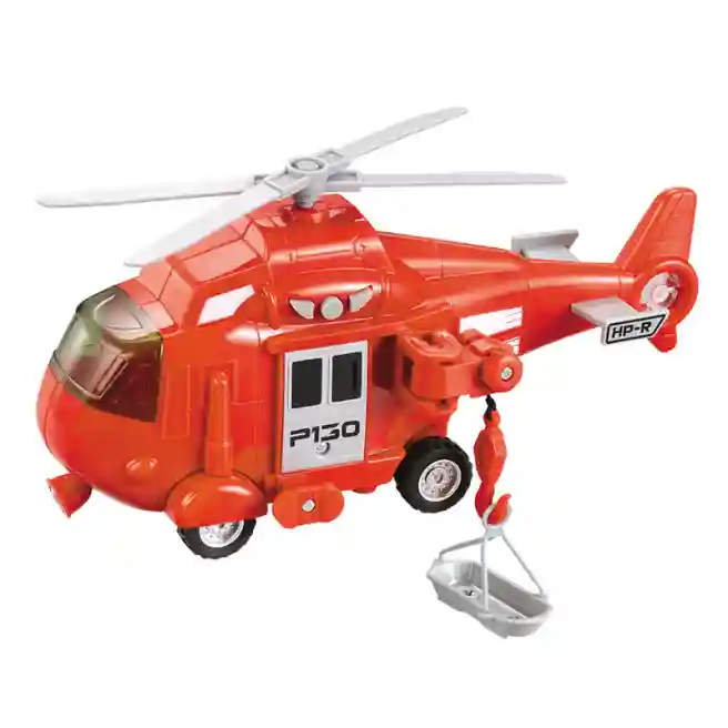 WY Elicopter cu inerție 1:20 "Small Helicopter" (lumini, sunete), cod 36236