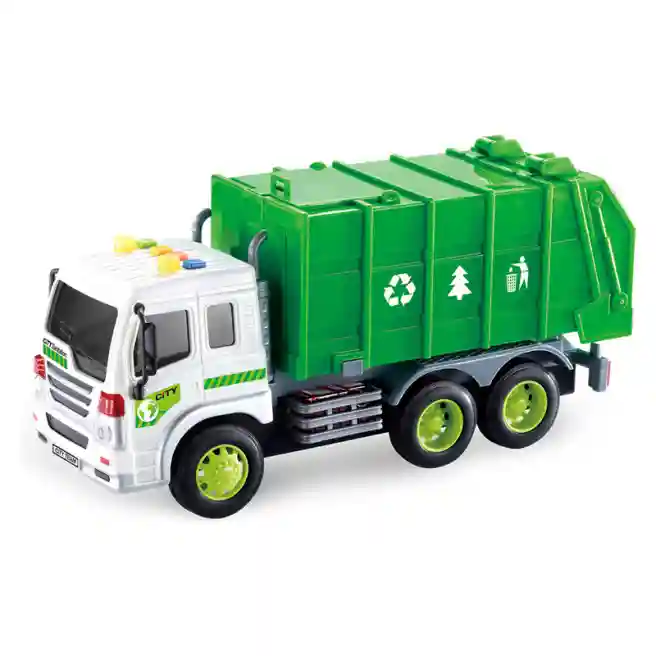 WY Машина инерционная 1:16 "Sanitation Truck" (свет, звук), код 36251