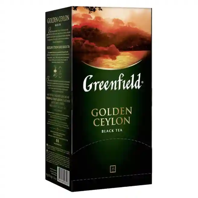 Чай GREENFIELD "Golden Ceylon", 25 пакетов