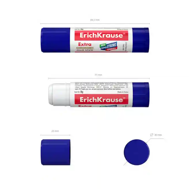 Adeziv-creion ErichKrause, 8 gr., 4433