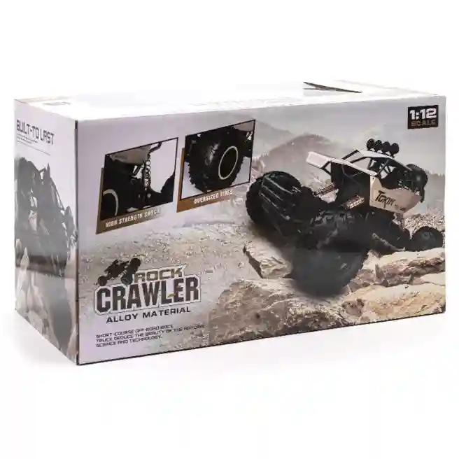 Машина 1:12 на р/у "Rock Crawler" черная, код 410033
