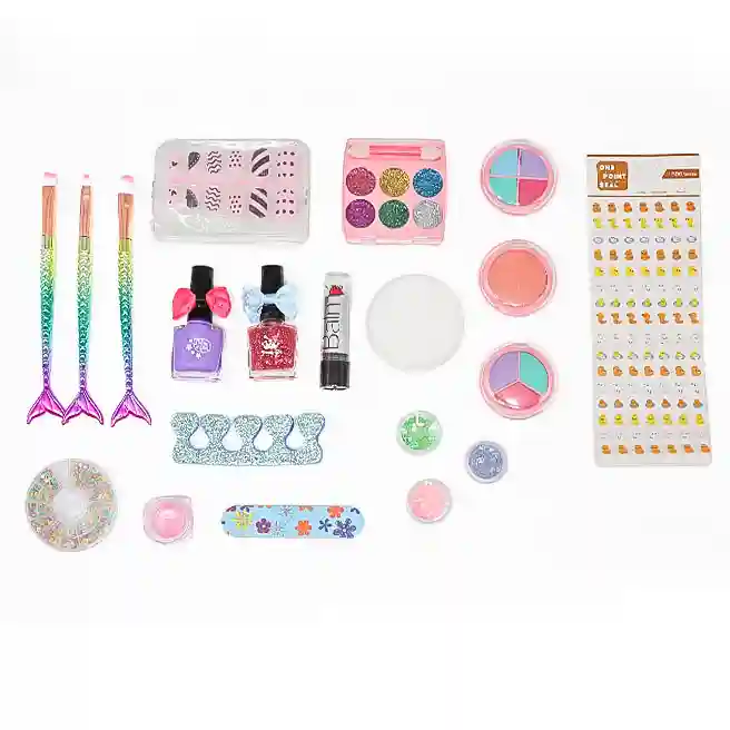 Cosmetică pentru copii în valiză 22 elemente "Sirenă", cod 742060