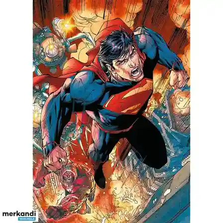 TF Puzzle "1000” Superman în acțiune, cod 61786