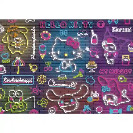 TF Puzzle "500" -Neon Hello Kitty, cod 61467
