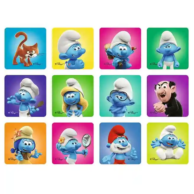 TF Puzzle - "2in1+memos" - Smurfs have fun / The Smurfs, cod 61275