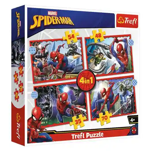 TF Eroicul Spider-Man, 4 în 1, cod 47943