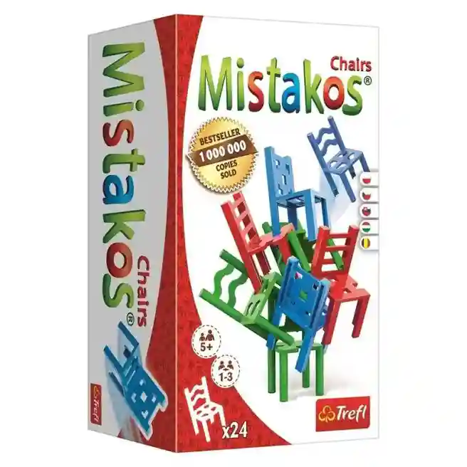 TF Joc de masa Mistakos Chairs 3 players, cod 59996