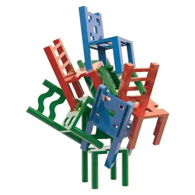 TF Joc de masa Mistakos Chairs 3 players, cod 59996