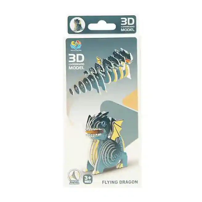 3D-пазл "Dragon", код 672004