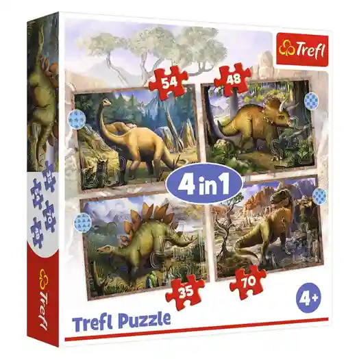 TF Dinozauri interesanți, 4 în 1