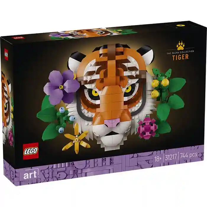 Конструктор LEGO Art Коллекция «Фауна» - Тигр, арт. 31217