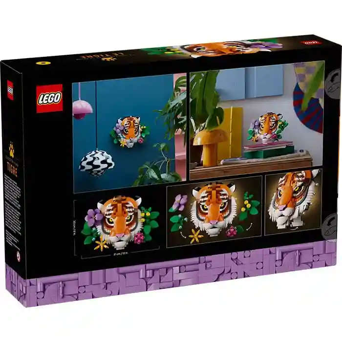 Конструктор LEGO Art Коллекция «Фауна» - Тигр, арт. 31217