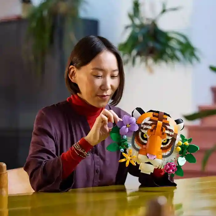 Конструктор LEGO Art Коллекция «Фауна» - Тигр, арт. 31217