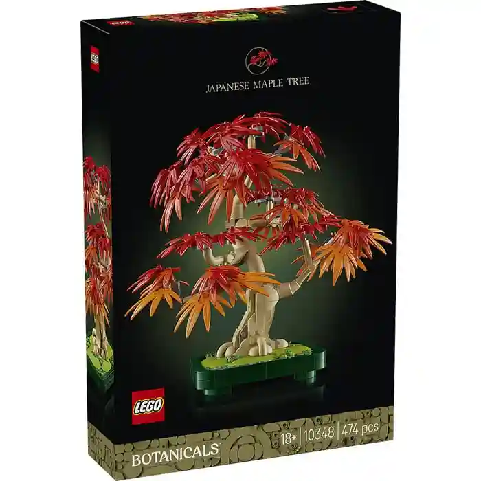 Конструктор LEGO Botanicals Японский красный клен бонсай, арт. 10348