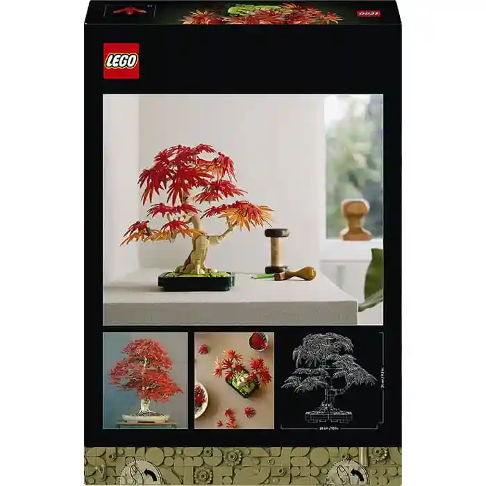 Конструктор LEGO Botanicals Японский красный клен бонсай, арт. 10348