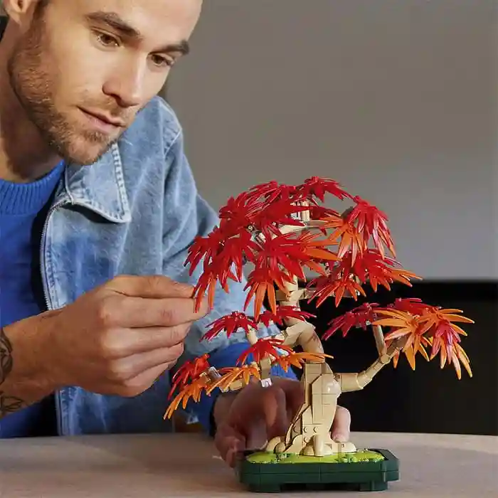 Конструктор LEGO Botanicals Японский красный клен бонсай, арт. 10348