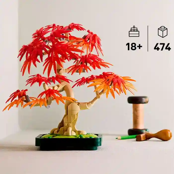 Конструктор LEGO Botanicals Японский красный клен бонсай, арт. 10348