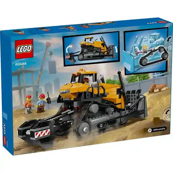 Constructor LEGO City Yellow Bulldozer, art. 60466