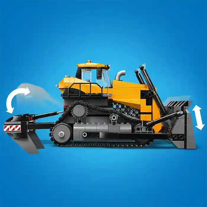 Constructor LEGO City Yellow Bulldozer, art. 60466