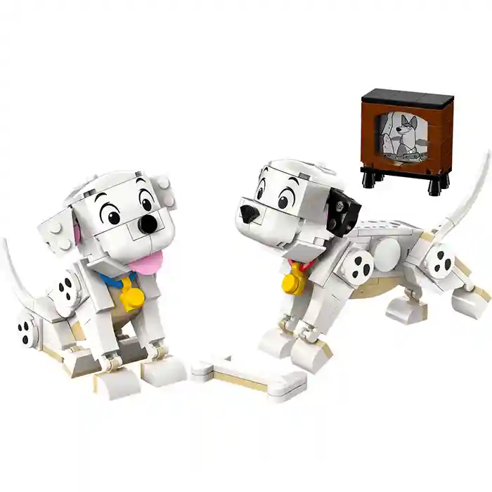 Constructor LEGO Disney Lucky & Penny 101 Dalmatians Puppies, art. 43271