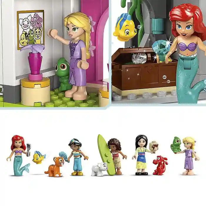 Конструктор LEGO Disney Замок принцессы и королевские питомцы, арт. 43267