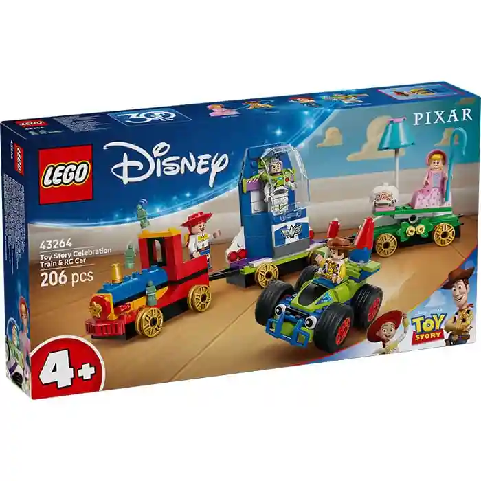 Constructor LEGO Disney Toy Story Celebration Train & RC Car, art. 43264