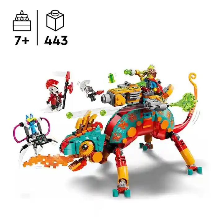 Constructor LEGO Dreamzzz Mateos Fire Chameleon, art. 71492