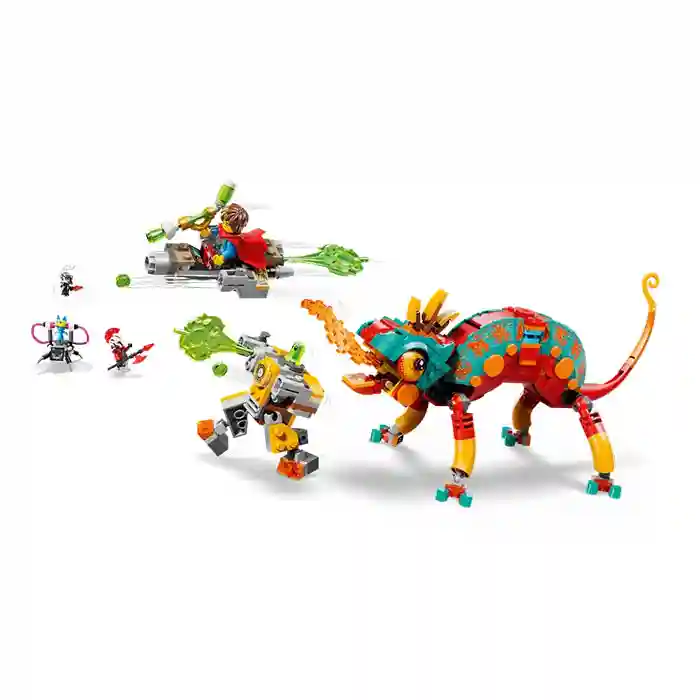 Constructor LEGO Dreamzzz Mateos Fire Chameleon, art. 71492