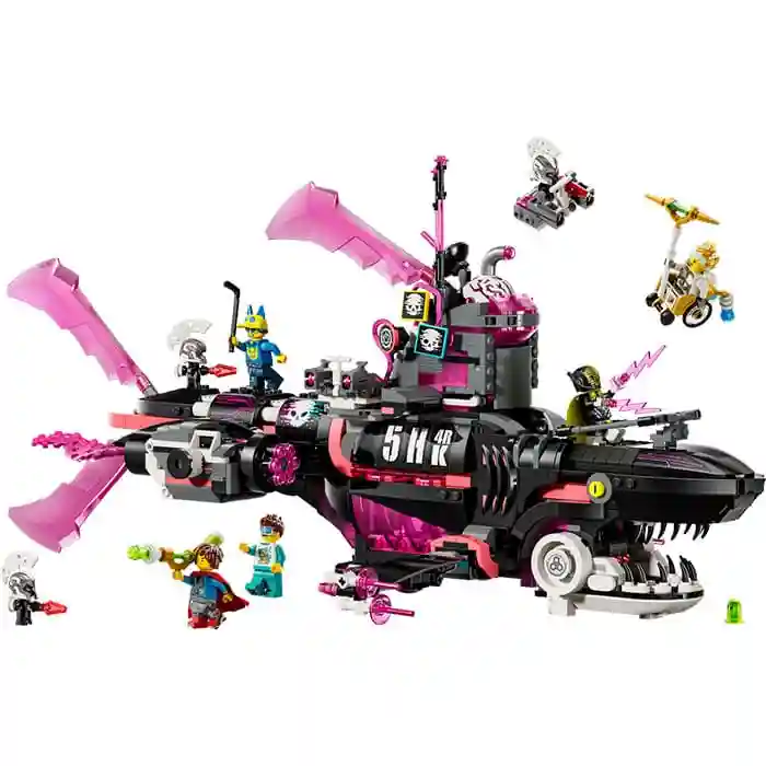 Конструктор LEGO Dreamzzz Подводная Лодка Кошмарная Акула, арт. 71500