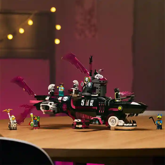 Конструктор LEGO Dreamzzz Подводная Лодка Кошмарная Акула, арт. 71500