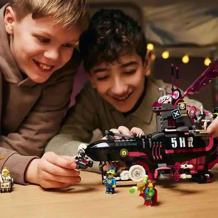 Конструктор LEGO Dreamzzz Подводная Лодка Кошмарная Акула, арт. 71500