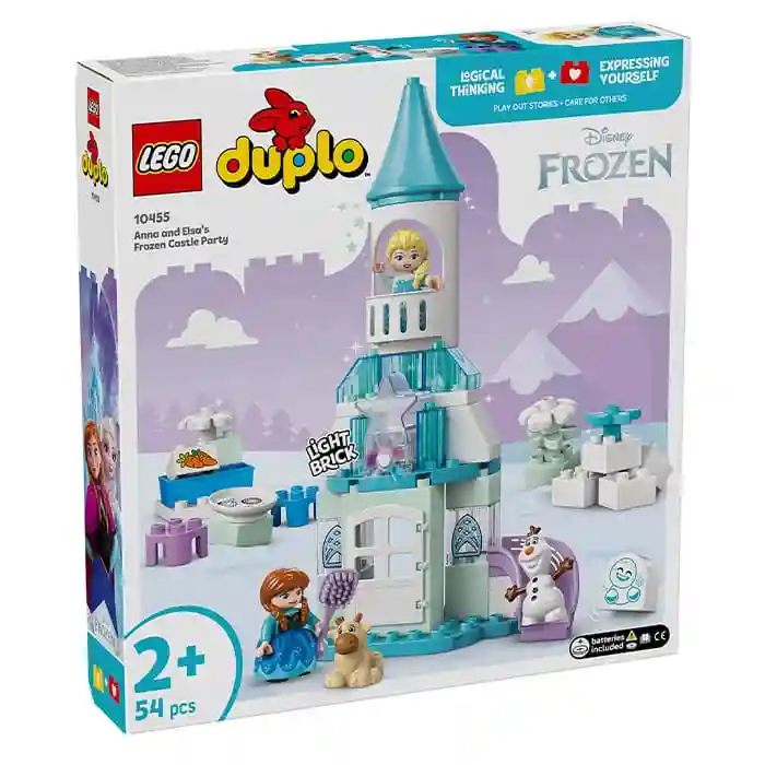 Constructor LEGO Duplo Anna and Elsas Frozen Castle Party, art. 10455