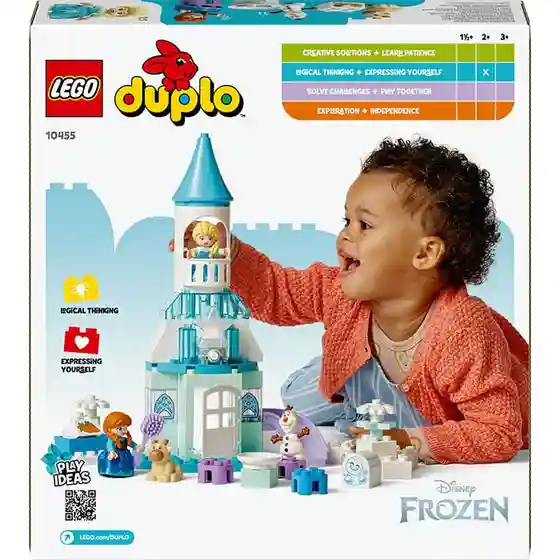 Constructor LEGO Duplo Anna and Elsas Frozen Castle Party, art. 10455