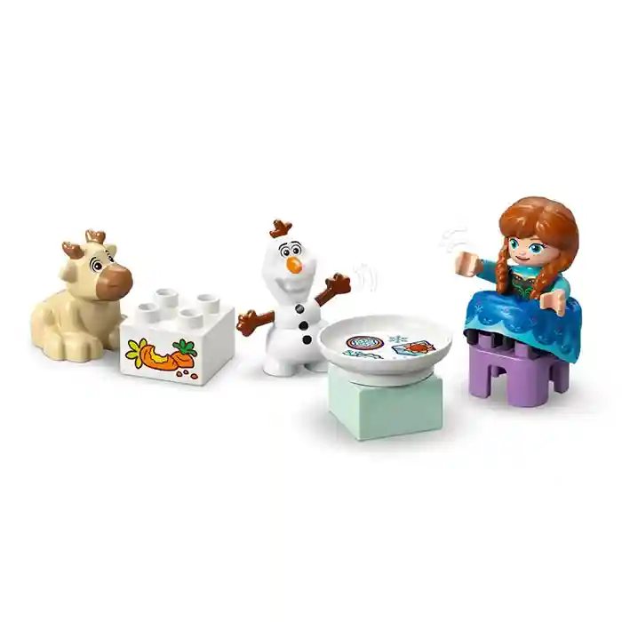 Constructor LEGO Duplo Anna and Elsas Frozen Castle Party, art. 10455