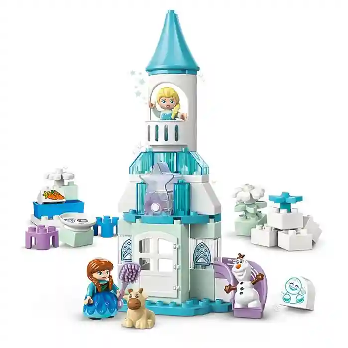 Constructor LEGO Duplo Anna and Elsas Frozen Castle Party, art. 10455