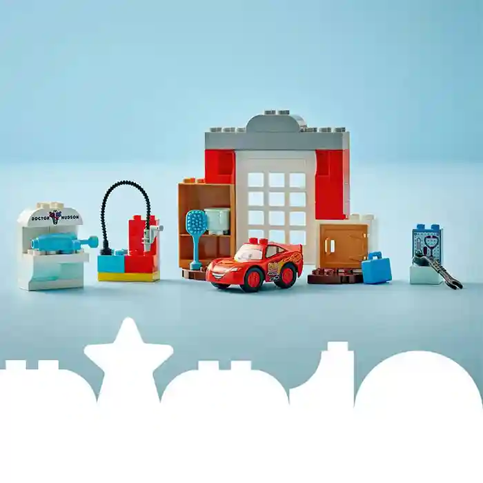 Constructor LEGO Duplo McQueens Visit to Docs Garage, art. 10456
