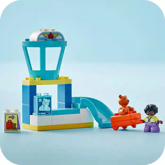 Constructor LEGO Duplo First Time at the Airport, art. 10443