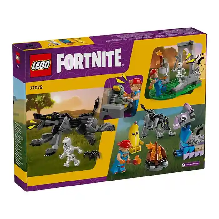 Constructor LEGO Fortnite Peely & Sparkplugs Camp, art. 77075