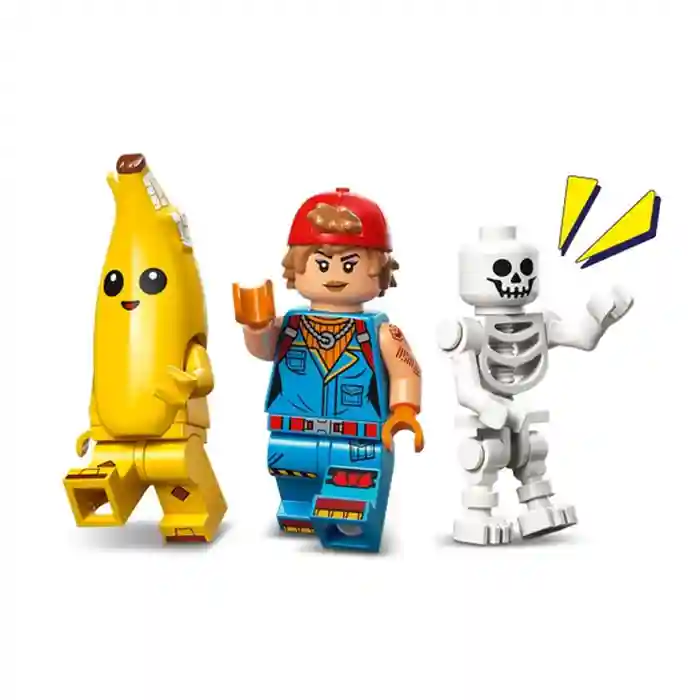 Constructor LEGO Fortnite Peely & Sparkplugs Camp, art. 77075